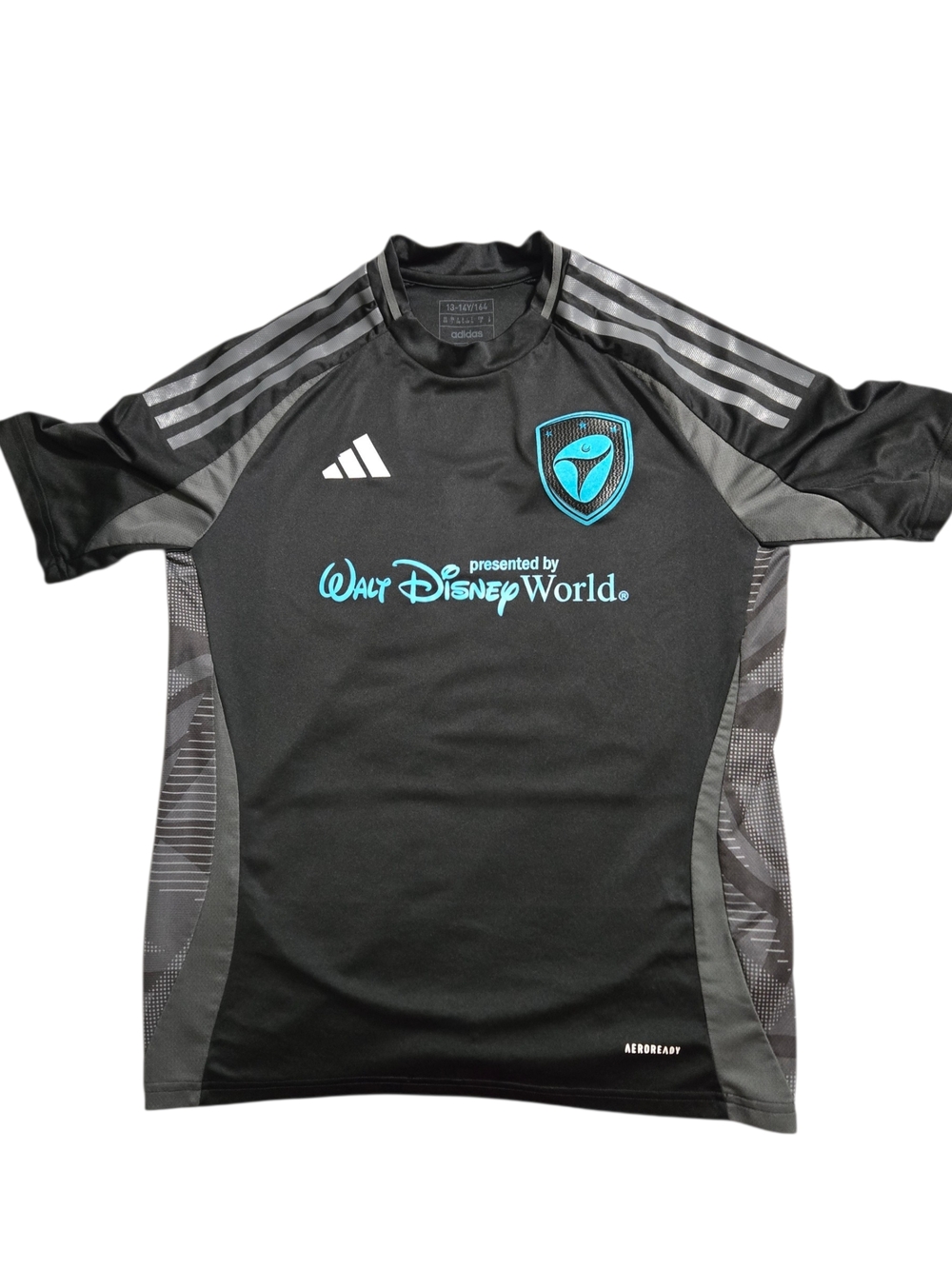 Adidas Walt Disney ESPN Wide World Of Sports Soccer Jersey Sports WDW - 13- 14Y